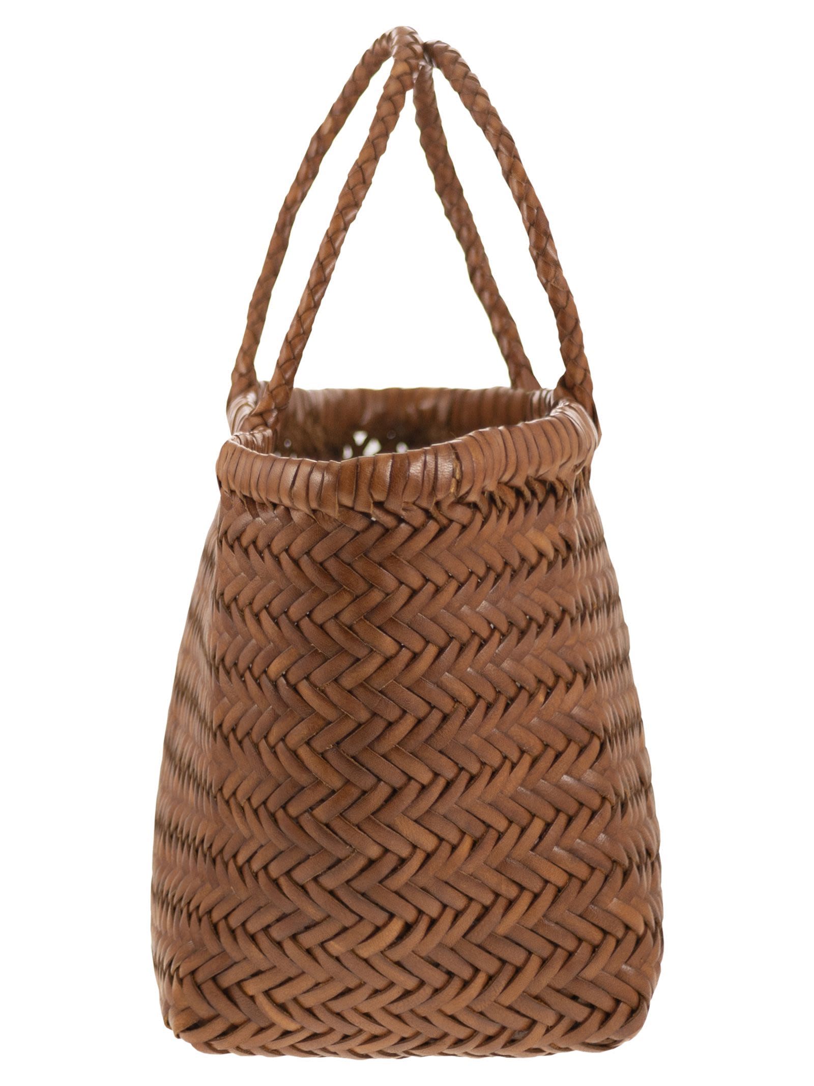 DRAGON DIFFUSION Dragon Diffusion Women Triple Jump Small - Woven Leather Bag