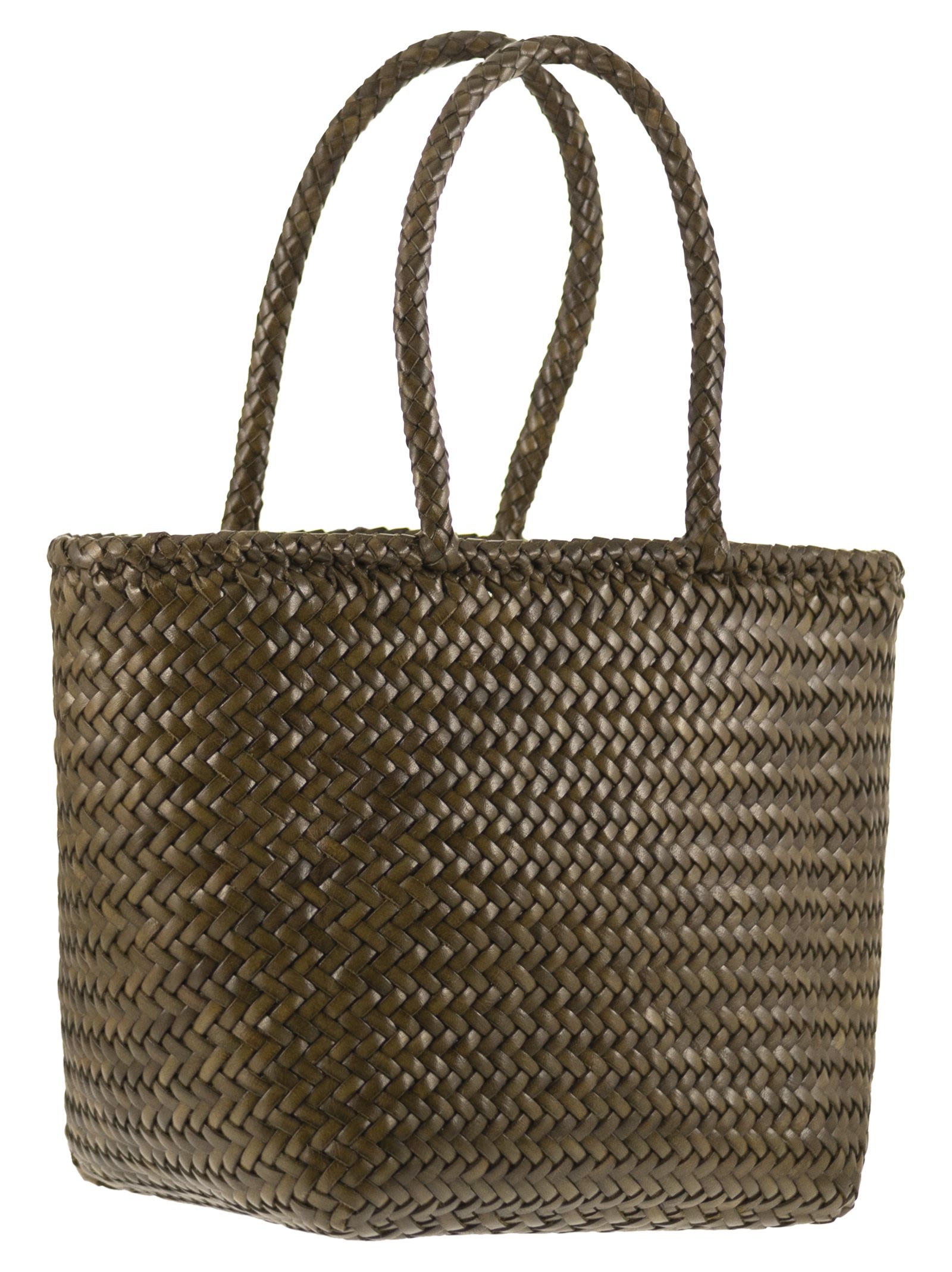 DRAGON DIFFUSION Dragon Diffusion Women Grace Basket Small - Woven Leather Bag