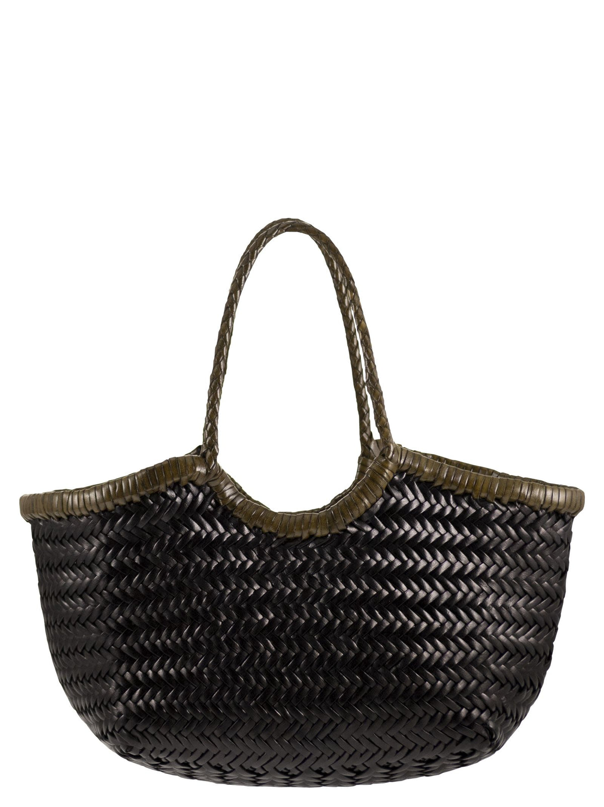 Dragon Diffusion Women Nantucket - Two-Tone Woven Buffalo Calfskin Bag