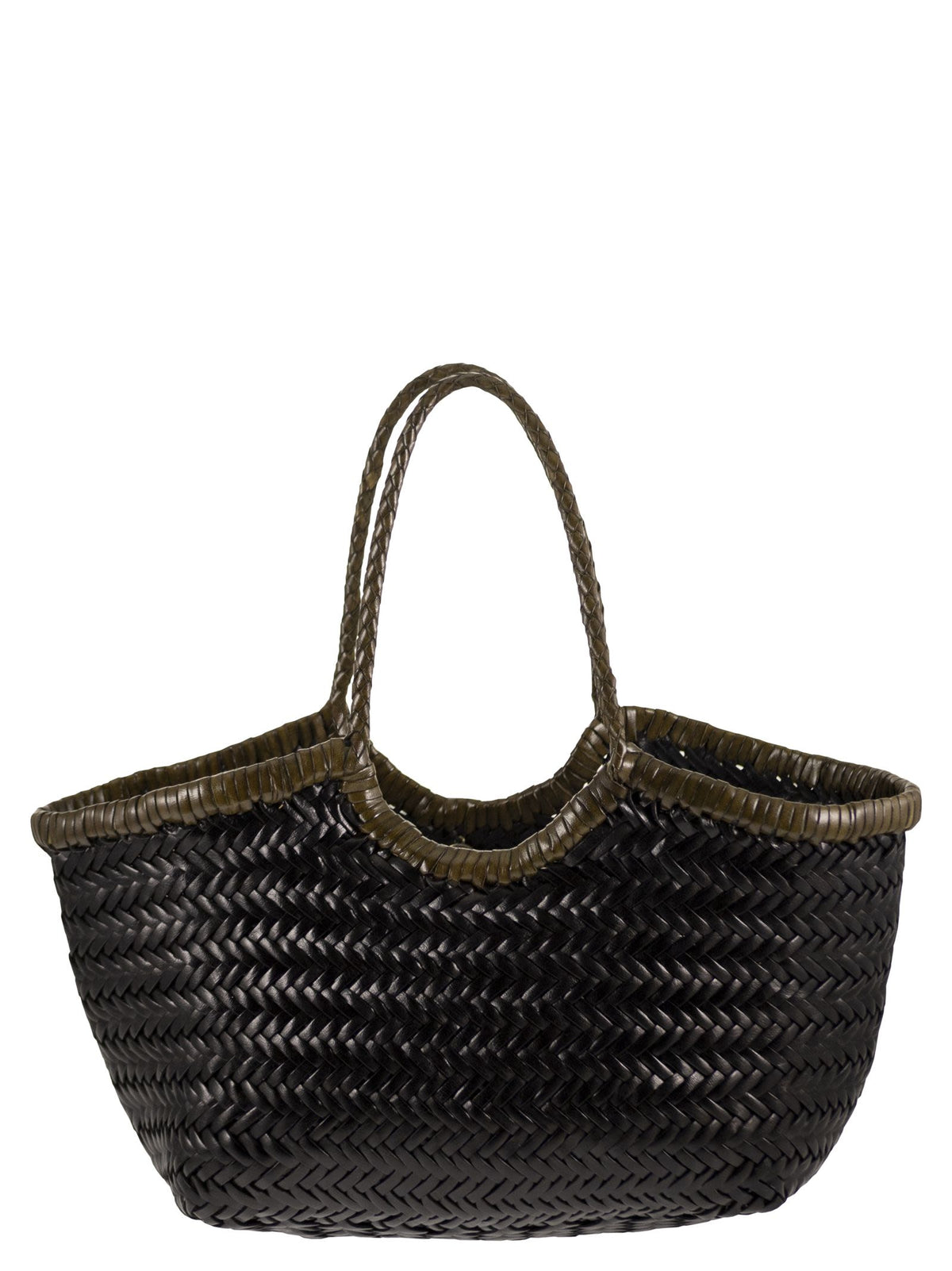Dragon Diffusion Women Nantucket - Two-Tone Woven Buffalo Calfskin Bag