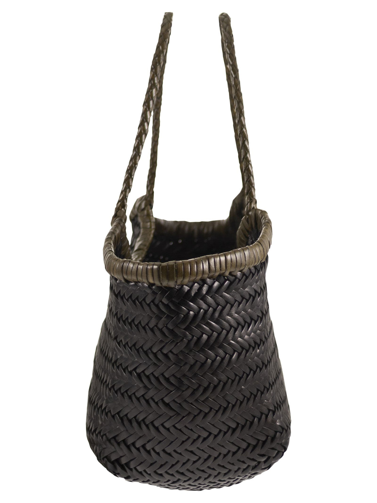 Dragon Diffusion Women Nantucket - Two-Tone Woven Buffalo Calfskin Bag