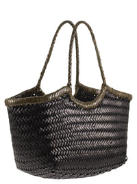 Dragon Diffusion Women Nantucket - Two-Tone Woven Buffalo Calfskin Bag