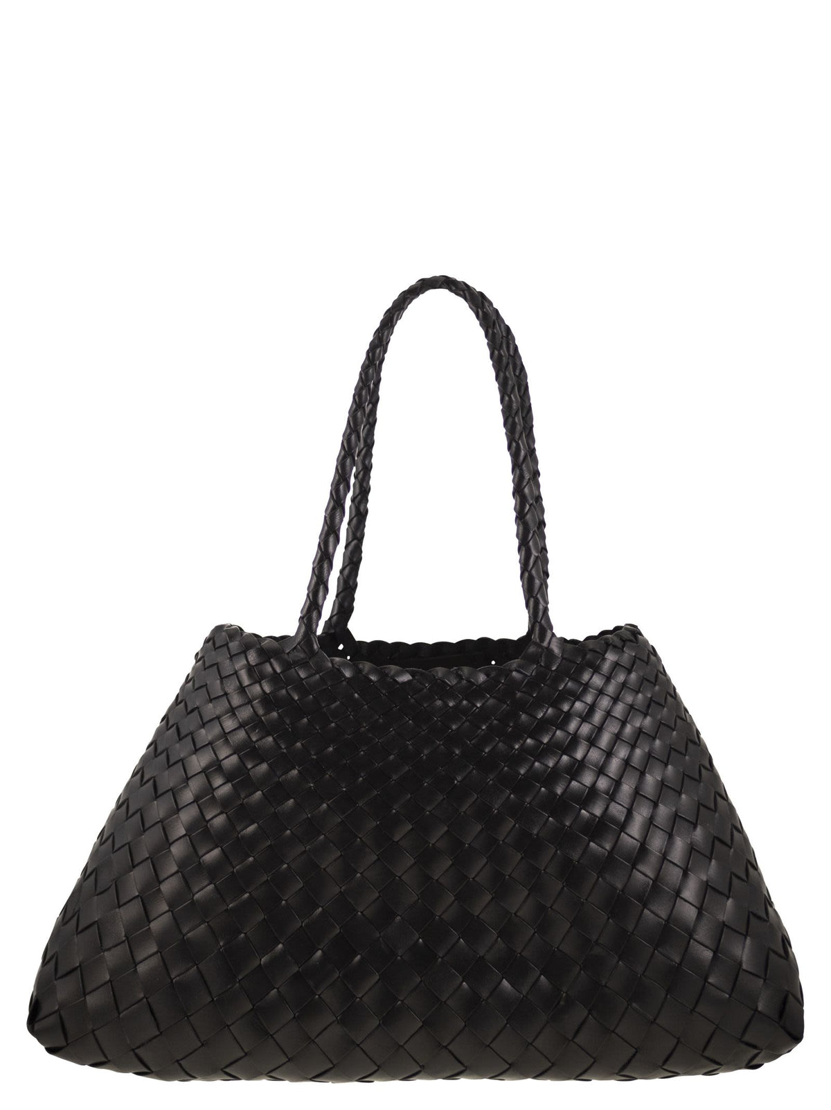 Dragon Diffusion Women Santa Croce Big - Woven Leather Bag