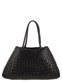 Dragon Diffusion Women Santa Croce Big - Woven Leather Bag