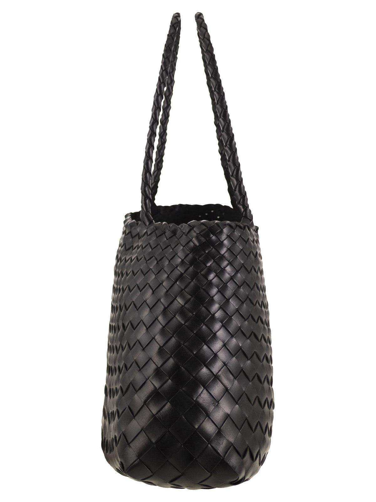 Dragon Diffusion Women Santa Croce Big - Woven Leather Bag