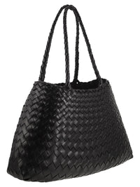 Dragon Diffusion Women Santa Croce Big - Woven Leather Bag