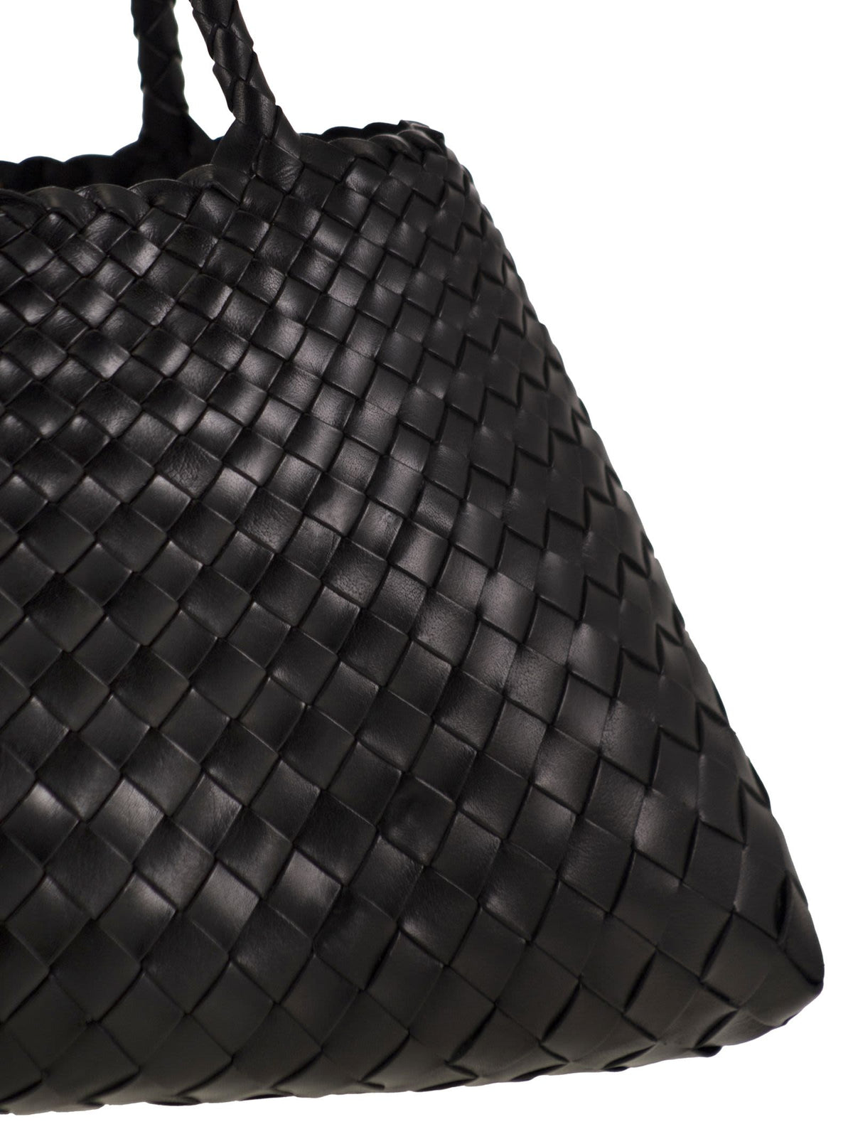 Dragon Diffusion Women Santa Croce Big - Woven Leather Bag