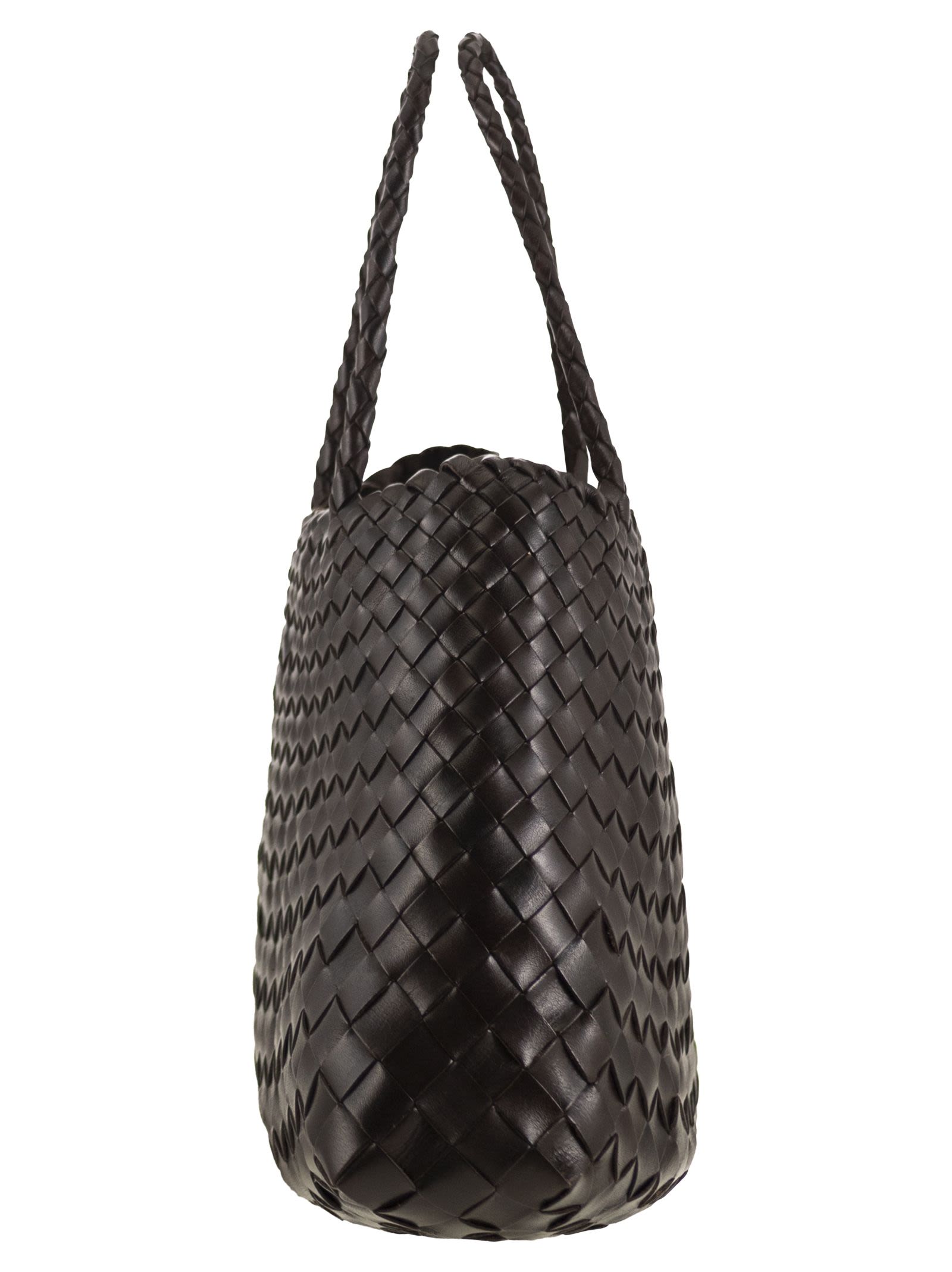 DRAGON DIFFUSION Dragon Diffusion Women Santa Croce Small - Woven Leather Bag