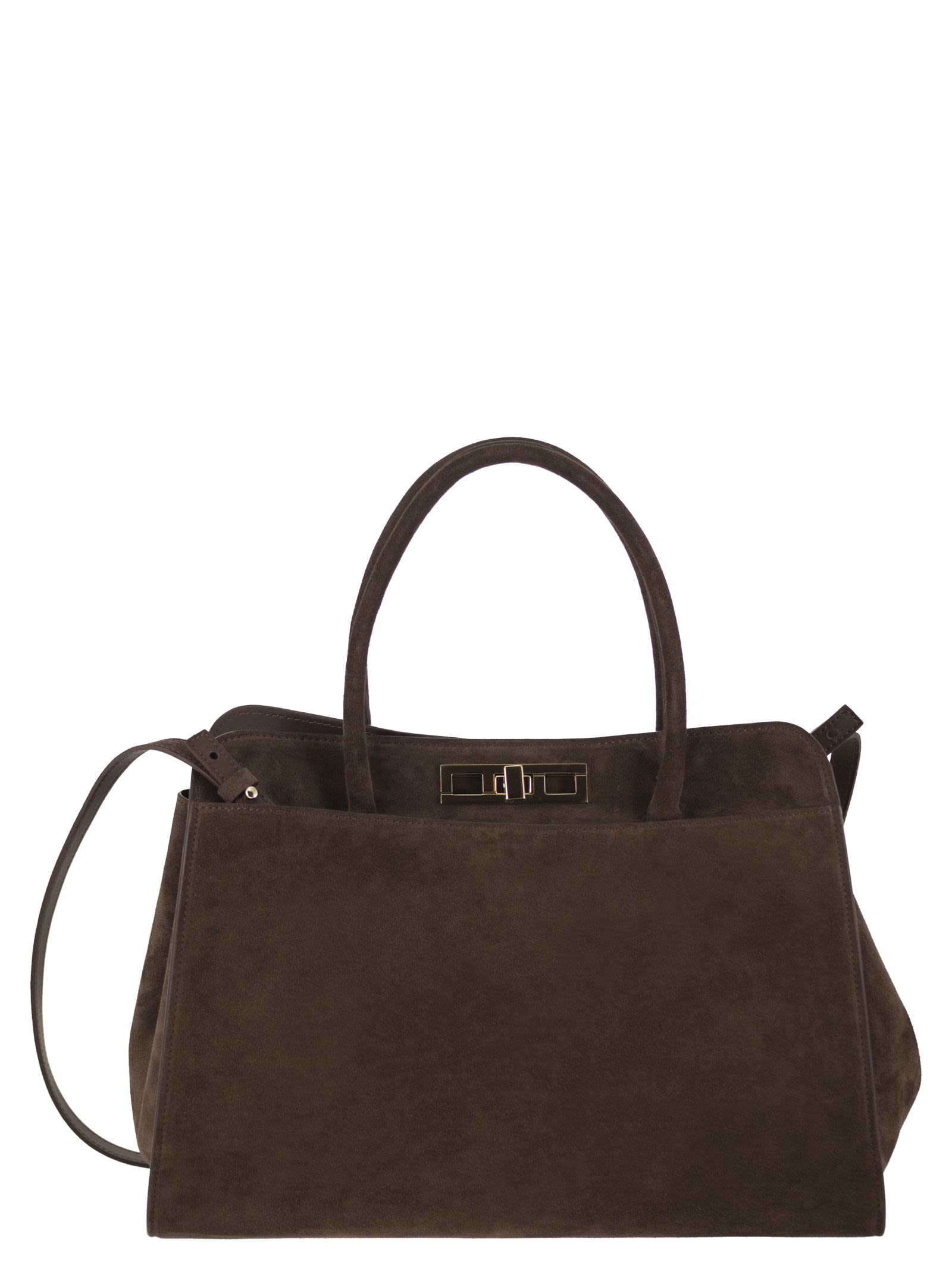 FABIANA FILIPPI Fabiana Filippi Women Genuine Suede Leather Tote Bag