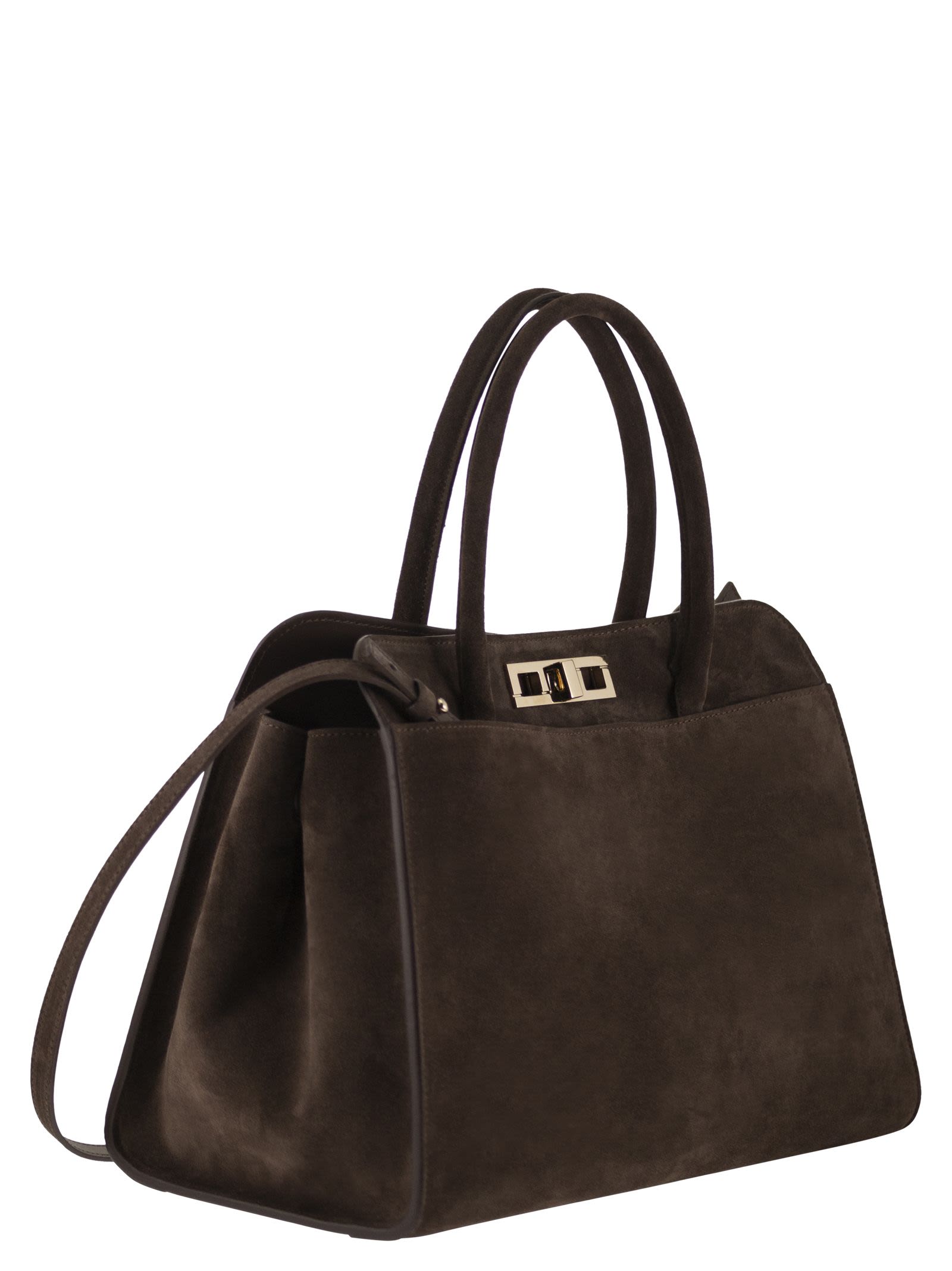 FABIANA FILIPPI Fabiana Filippi Women Genuine Suede Leather Tote Bag