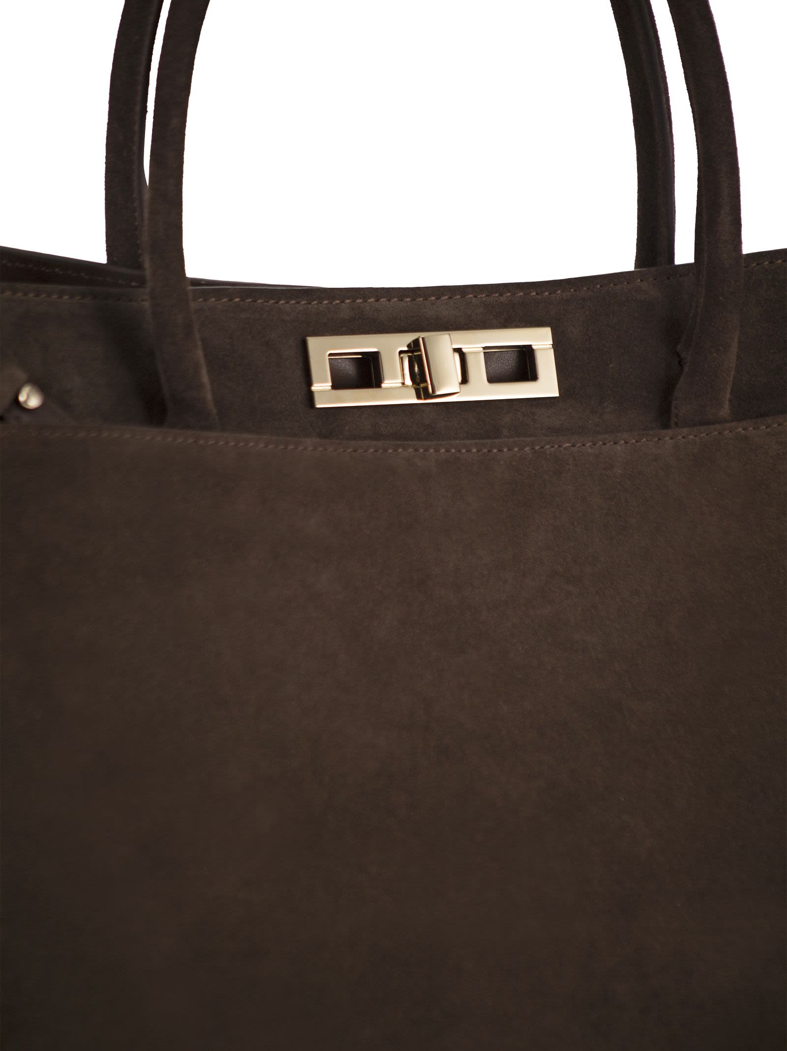 FABIANA FILIPPI Fabiana Filippi Women Genuine Suede Leather Tote Bag