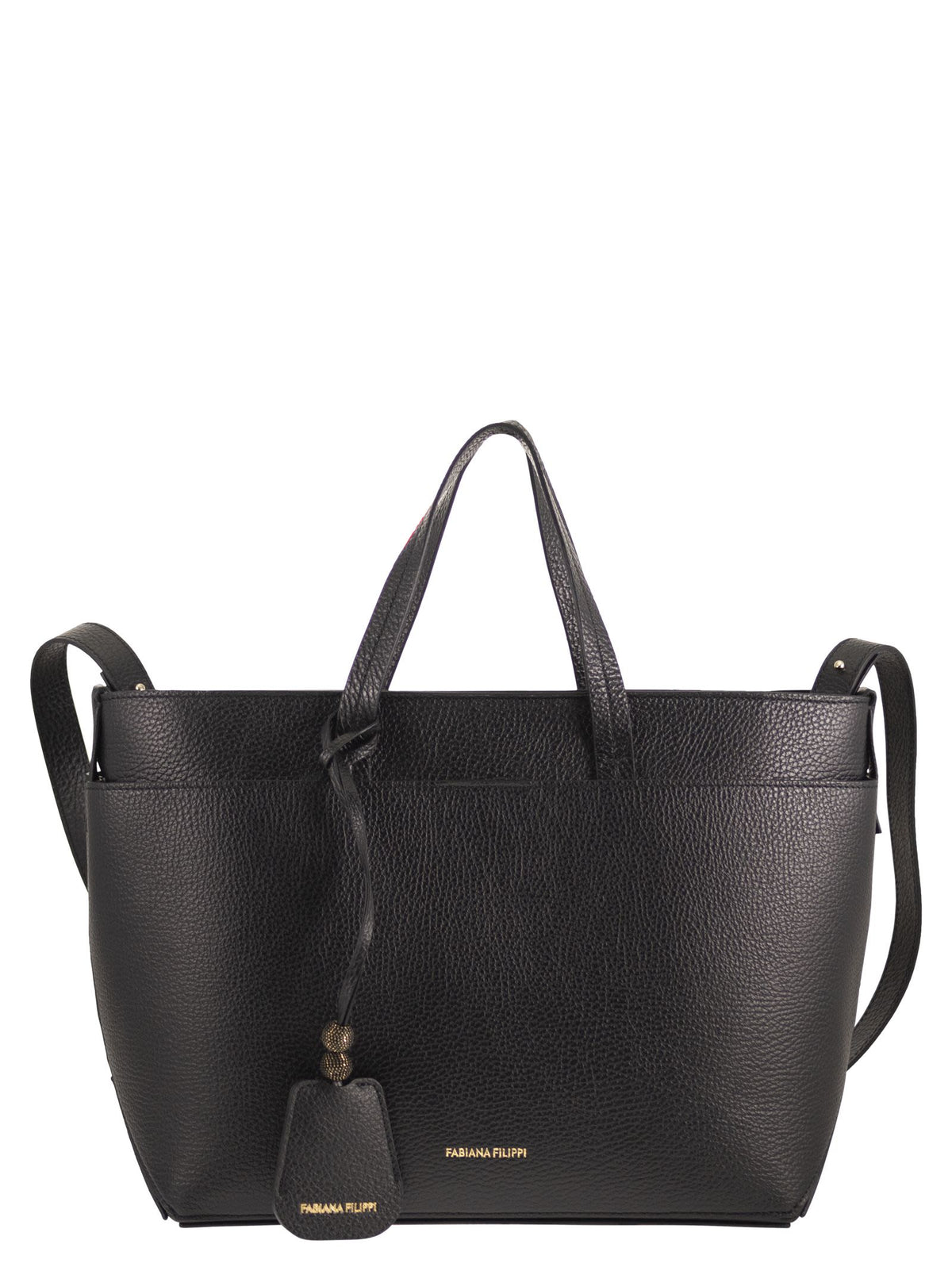 FABIANA FILIPPI Fabiana Filippi Women Grained Leather Shopper Bag With Twin Handles And Shoulder Strap
