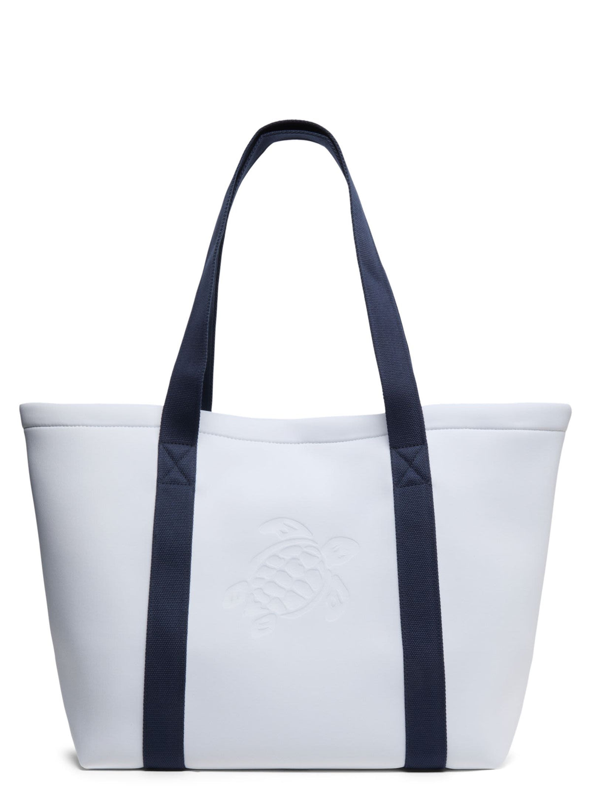 Vilebrequin Unisex Polyester Tote Bag With Embossed Turtle Logo