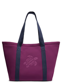 Vilebrequin Unisex Polyester Tote Bag With Embossed Turtle Logo