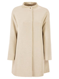 Herno Women Overcoat With All-Over Sequins