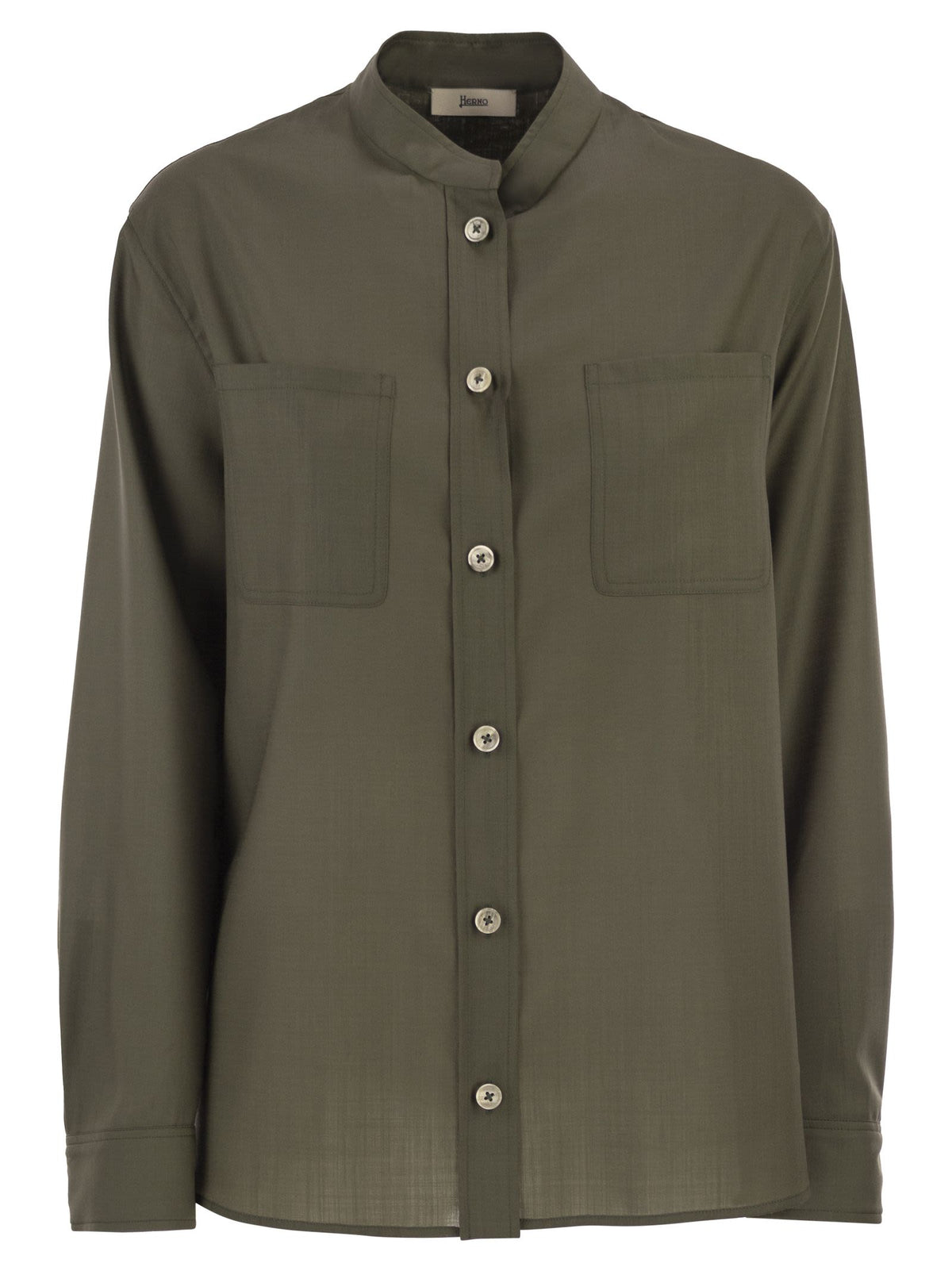 Herno Women Shirt With Chest Pockets