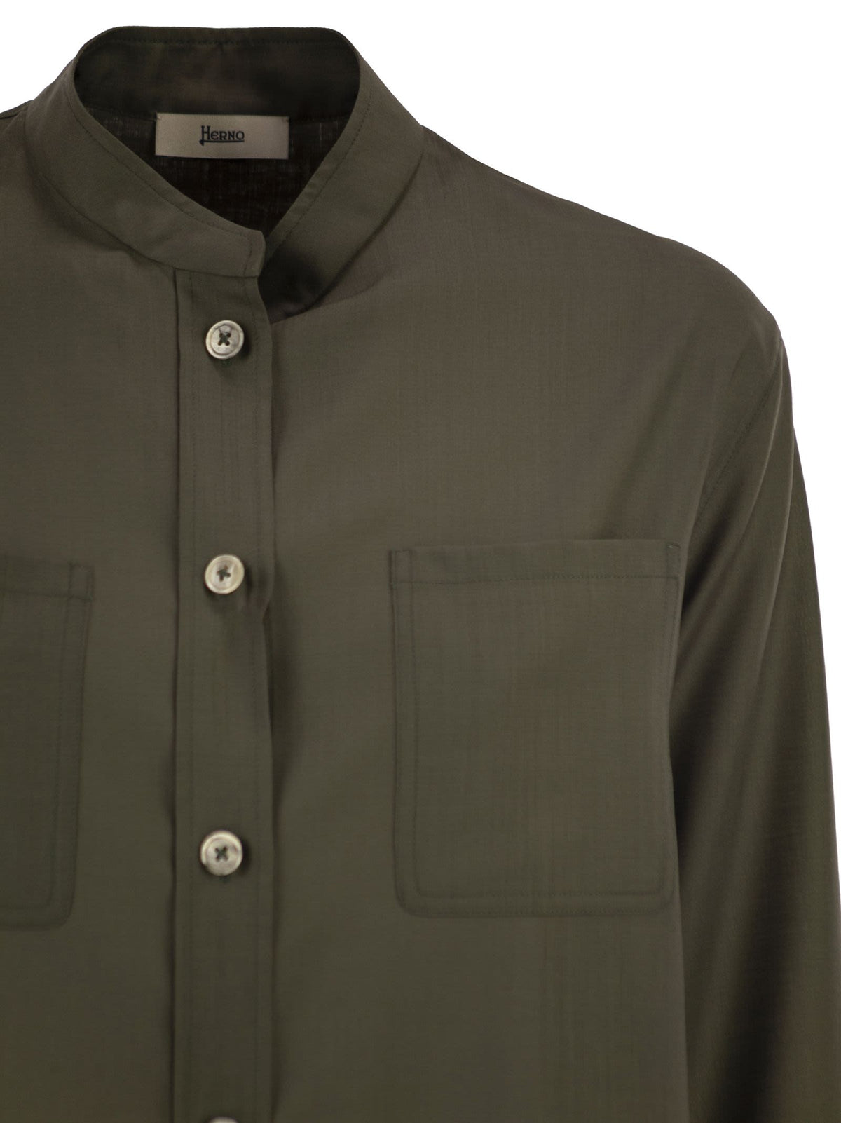 Herno Women Shirt With Chest Pockets