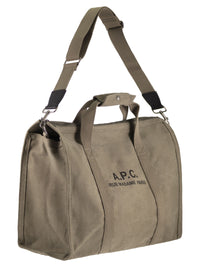 A.P.C. A.P.C. Men Canvas Weekend Bag
