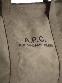 A.P.C. A.P.C. Men Canvas Weekend Bag