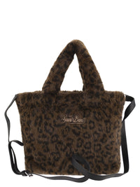 Mc2 Saint Barth Women Colette - Leopard-Print Faux Fur Bag