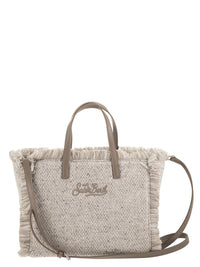 Mc2 Saint Barth Women Colette - Wool-Blend Bag With Fringed Edges