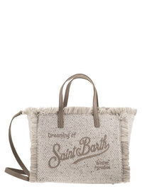 Mc2 Saint Barth Women Colette - Wool-Blend Bag With Fringed Edges