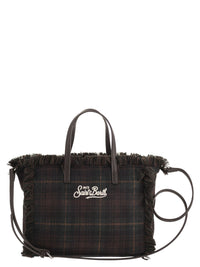 Mc2 Saint Barth Women Colette - Tartan Fringed Tote Bag
