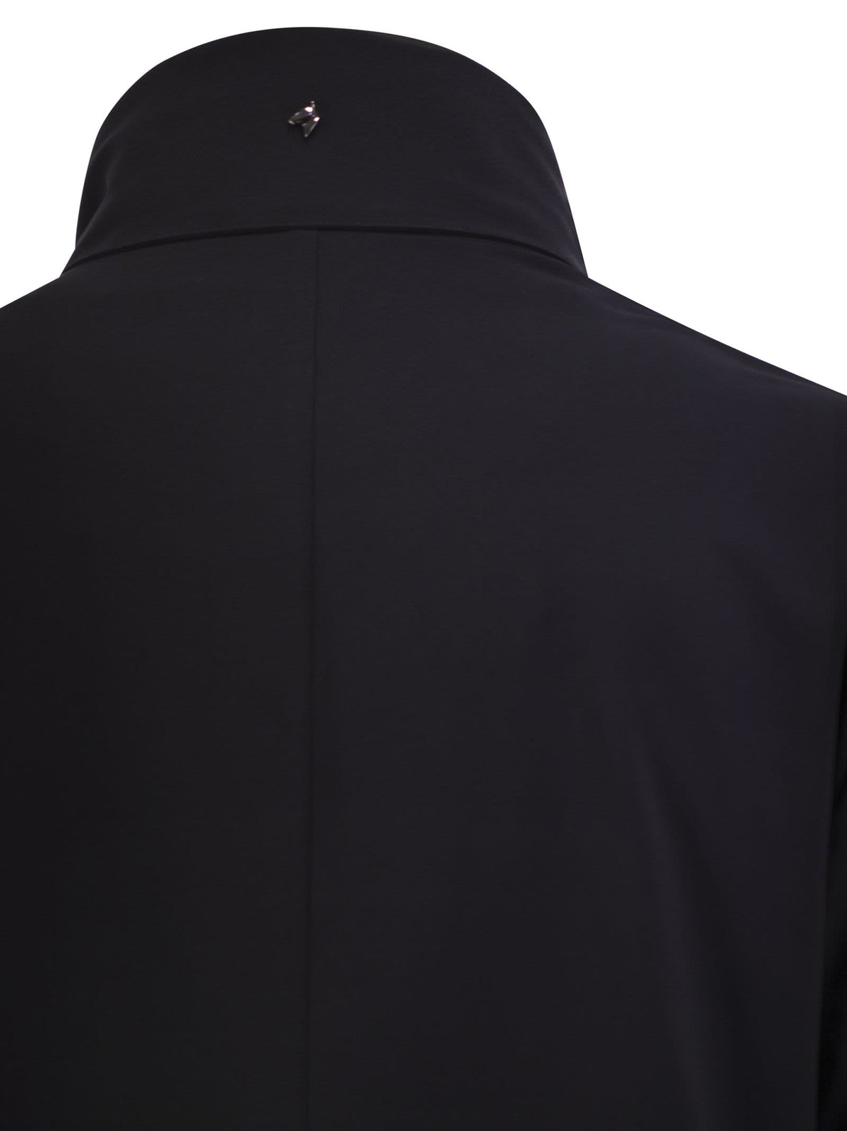 Montecore Men Double-Breasted Technical Fabric Jacket With Detachable Inner Bib