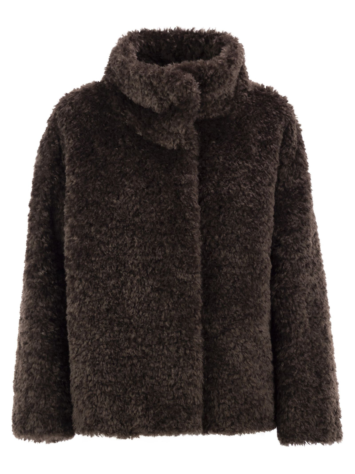 Herno Women Teddy Shearling-Effect Jacket