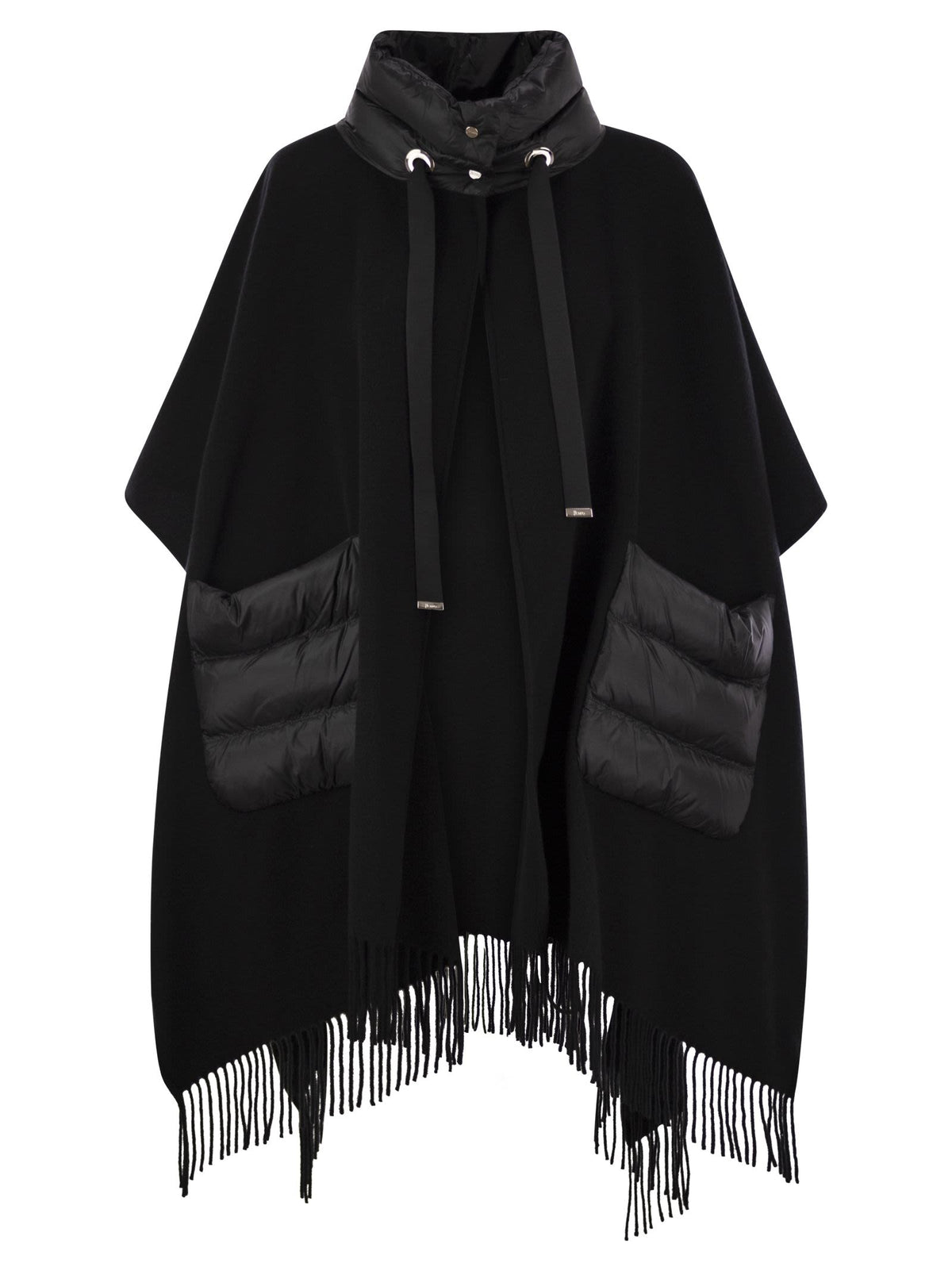 Herno Women Poncho Resort In Warmy E Nylon Ultralight