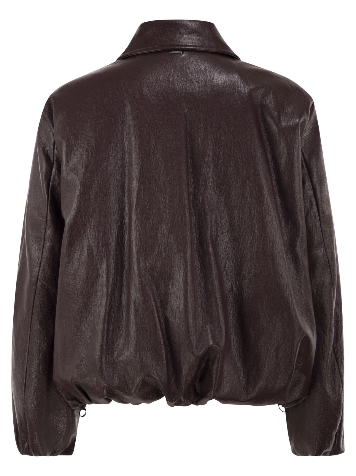 HERNO Herno Women Faux Leather-Effect Padded Bomber Jacket