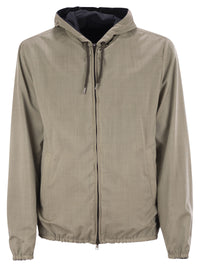 Herno Men Reversible Hooded Jacket