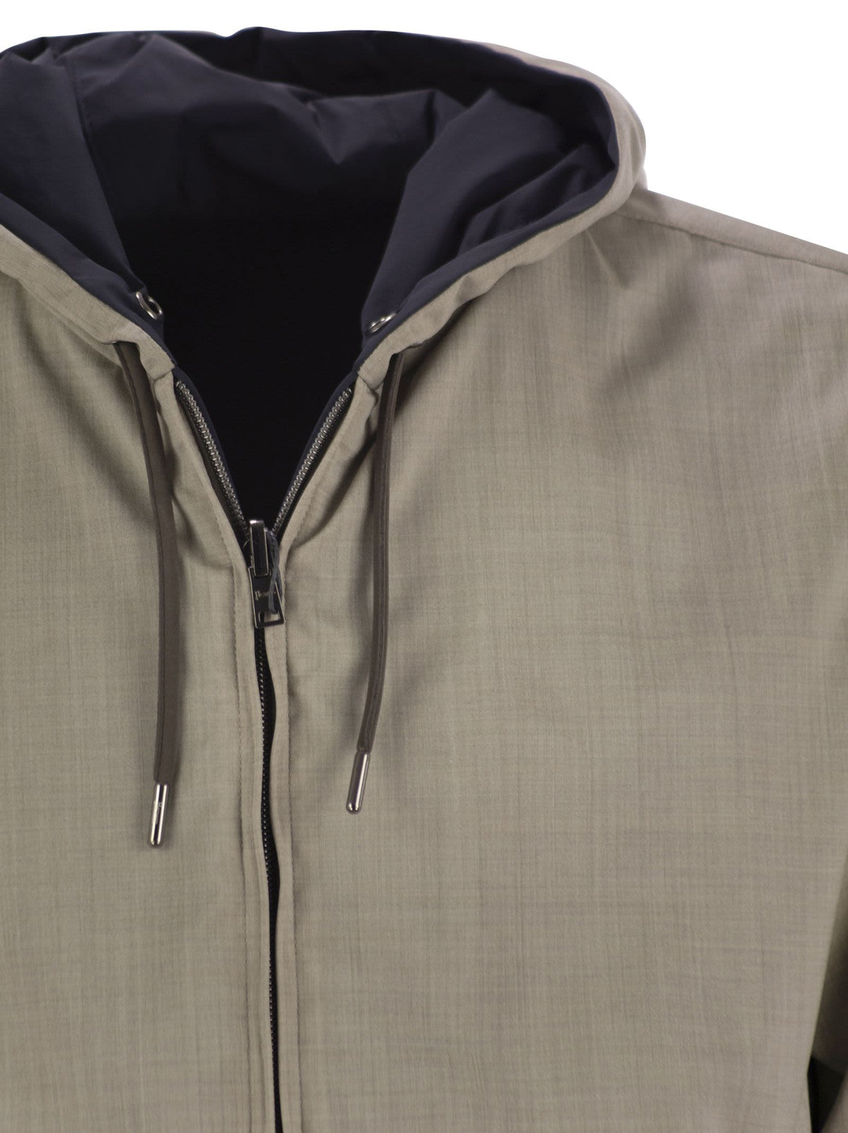 Herno Men Reversible Hooded Jacket
