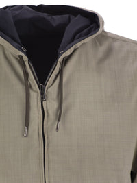 Herno Men Reversible Hooded Jacket
