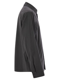 Herno Men Shirt-Cut Jacket In Tech Wool