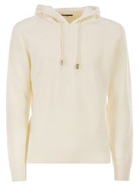 Tagliatore Men Hunter - Ribbed Jumper With Hood