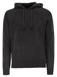 Tagliatore Men Hunter - Maglia A Coste Con Cappuccio