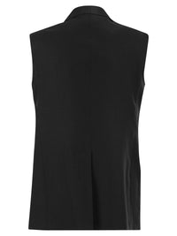 Tagliatore Women Double-Breasted Linen Waistcoat