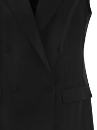 Tagliatore Women Double-Breasted Linen Waistcoat