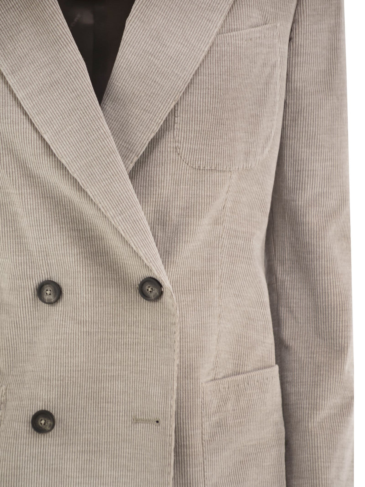Tagliatore Women Double-Breasted Stretch Cotton And Cashmere Blazer