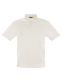 Herno Men Cotton Jersey Polo Shirt