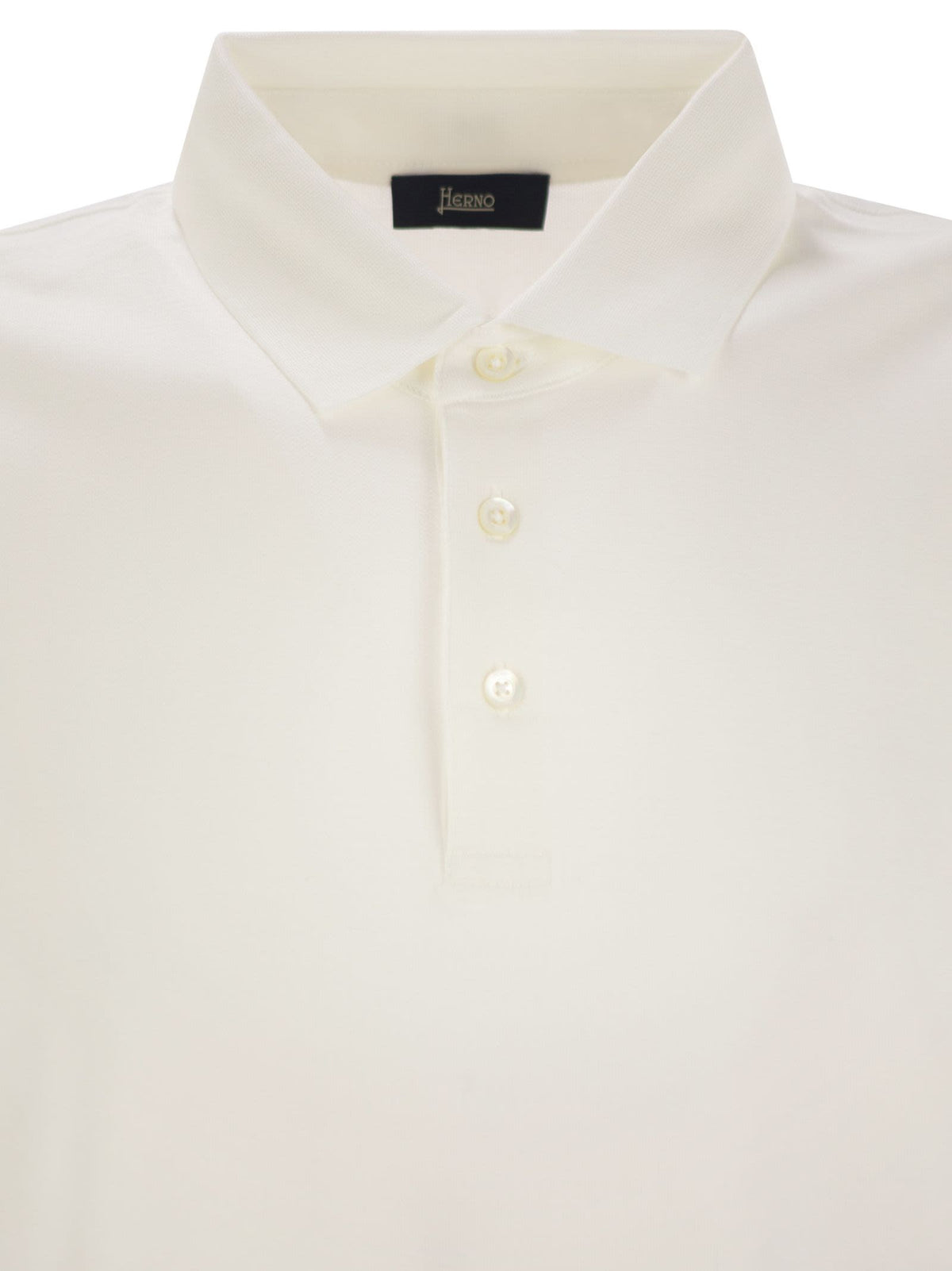 Herno Men Cotton Jersey Polo Shirt