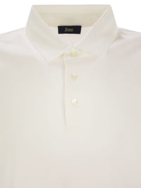 Herno Men Cotton Jersey Polo Shirt