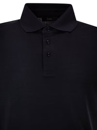 Herno Men Cotton Jersey Polo Shirt