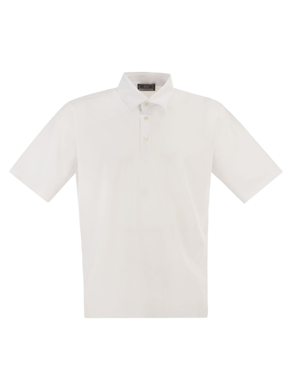 Herno Men Technical Functional Fabric Polo Shirt