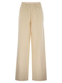MONCLER Moncler Women Wide-Leg Cotton Sport Pants