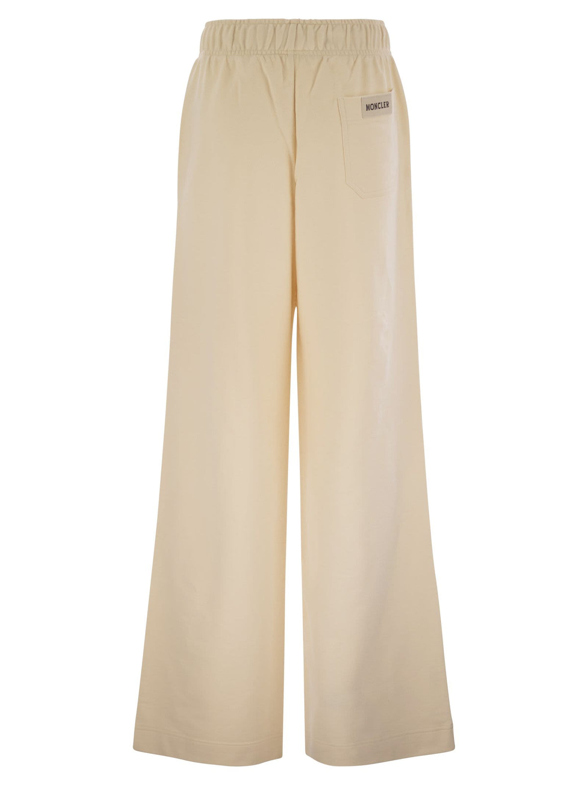MONCLER Moncler Women Wide-Leg Cotton Sport Pants