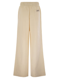 MONCLER Moncler Women Wide-Leg Cotton Sport Pants