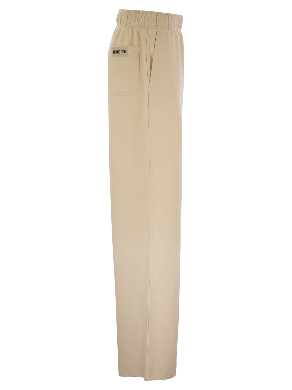 MONCLER Moncler Women Wide-Leg Cotton Sport Pants