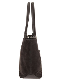HOGAN Hogan Women Suede Tote Bag With Embossed Logo